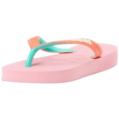 Abbildung von Havaianas Boy&#039;s Unisex Kids Top Mix (Mini Me) Flip Flop, Pink Lemonade, 12 UK Child