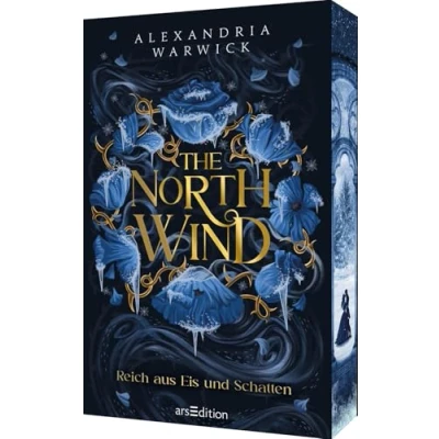 Abbildung von The North Wind Reich aus Eis und Schatten (The Four Winds 1): Spicy Enemies to Lovers Romantasy Mit Farbschnitt Charakterkarte in limitierter Auflage