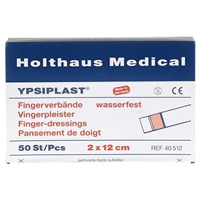Abbildung von YPSIPLAST® Fingerverband 50 Stück wasserfest, 2 x 12 cm