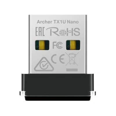 Abbildung von TP Link Archer TX1U Nano WLAN Adapter für PC, Wi Fi 6 AX300 Stick, Plug &amp; Play, Größe, MU MIMO, Access Point Modus, kompatibel mit Windows und Linux