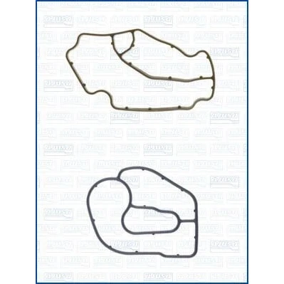 Abbildung von AJUSA 77026800 Dichtungssatz, Ölkühler MERCEDES BENZ: S Class Saloon, E T modell, JEEP: GRAND CHEROKEE 3
