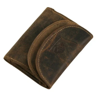 Abbildung von Greenburry Vintage Geldbörse IX Leder 10 cm, Sattelbraun, Einheitsgröße