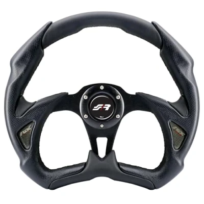 Abbildung von Simoni Racing X5350PUN/P X5 Black Universal Steering Wheel, Schwarz