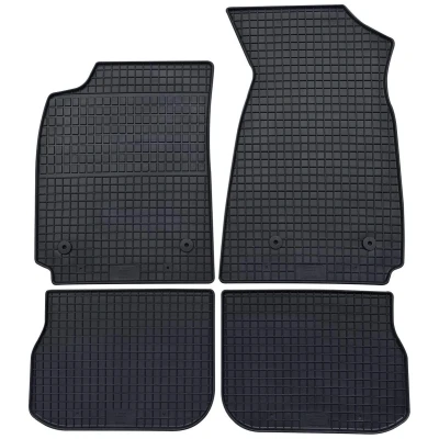 Abbildung von Petex 13010 Fußmattensatz Gummi vorne und hinten 4 schwarz AUDI: A4 B5 Avant
