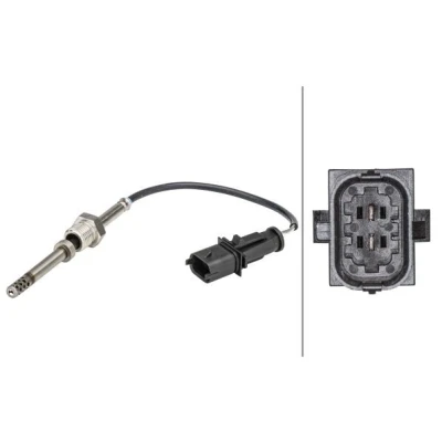 Abbildung von HELLA 6PT 358 181 Sensor, Abgastemperatur OPEL: Astra J Sports Tourer, Meriva B, Corsa D Hatchback