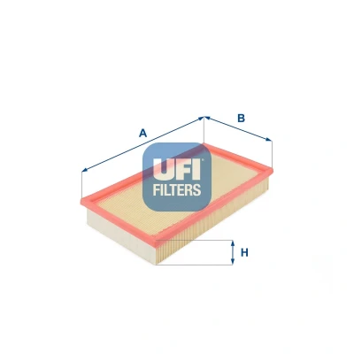 Abbildung von UFI 30.453.00 Luftfilter 83 237 243 Filtereinsatz TOYOTA: RAV4 III Off Road, IV LEXUS: IS 2