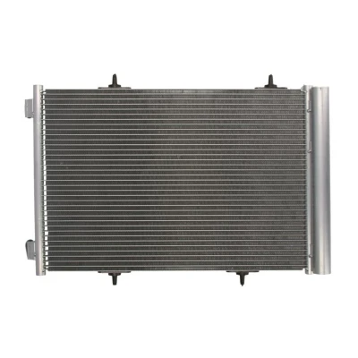 Abbildung von THERMOTEC KTT110163 Klimakondensator ohne Trockner 557 375 16 PEUGEOT: 207 SW, Hatchback, CC, CITROËN: C3 II, I C4 II Cactus