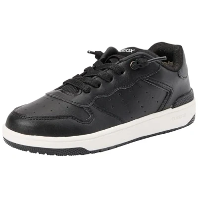 Abbildung von Geox Jungen J Washiba Boy B Sneaker, Schwarz, 25 EU