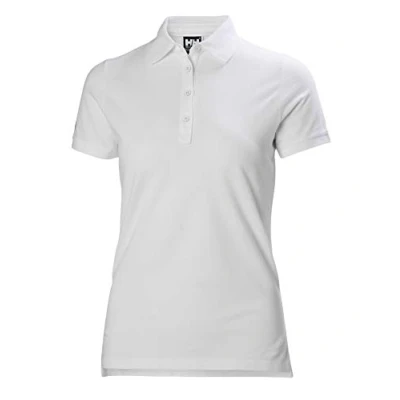 Abbildung von Helly Hansen Damen W Crew Pique 2 Polo SS, Weiß, XL