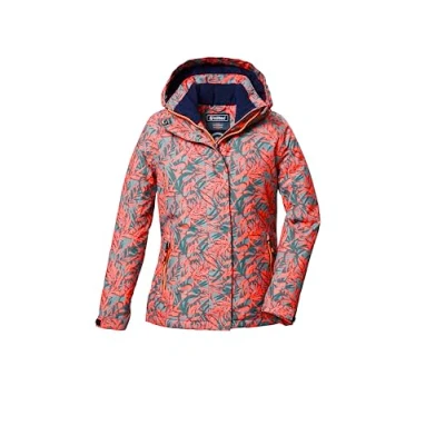 Abbildung von killtec Mädchen Funktionsjacke mit Kapuze und Schneefang KOW 355 GRLS JCKT, light moss, 140, 42147 000
