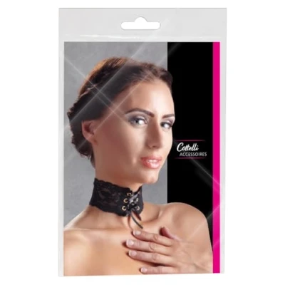 Abbildung von Halsband aus Spitze