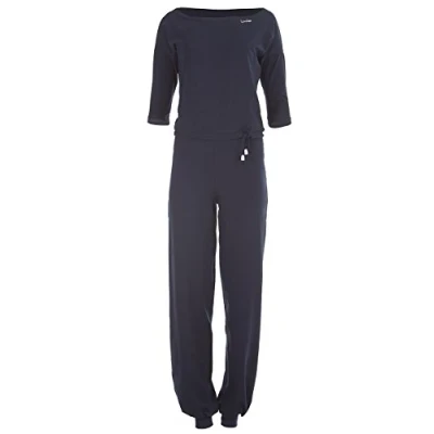 Abbildung von WINSHAPE Damen Jumpsuit WJS2, Fitness Freizeit Sport Yoga Pilates, night blue