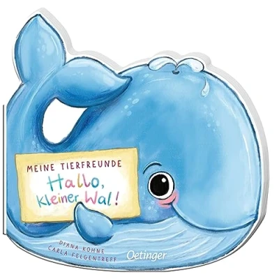 Abbildung von Meine Tierfreunde. Hallo, kleiner Wal!: Konturgestanztes Kinderbuch ab 1 Jahr über spannende Meerestiere