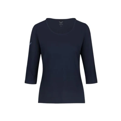Abbildung von Trigema Damen 539505 T Shirt, Navy c2c, XL EU