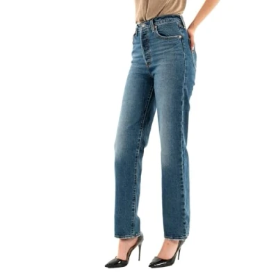 Abbildung von Levi&#039;s Ribcage Straight Ankle Jeans Leg, Damen, Größe: 31x31, My honor no dx
