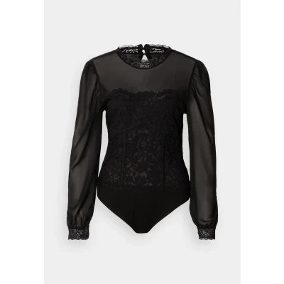 Abbildung von Morgan Twist Bluse, Damen, Größe: 40, Noir