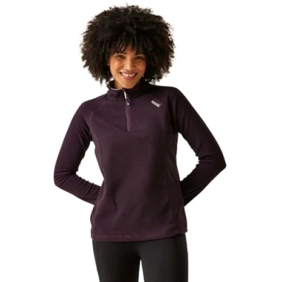 Abbildung von Regatta Damen Womens Montes Half Zip Lightweight Fleece Pullover, Blau, 38 EU