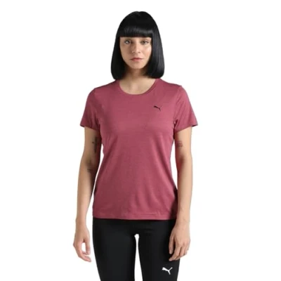 Abbildung von PUMA Unisex W TAD Essential Heather Tee T Shirts, Port Heather,