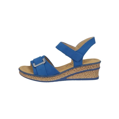 Abbildung von Palado Vemlu Keilsandalette, Damen, Größe: 37, Blau Schuhe