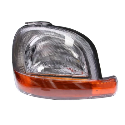 Abbildung von ABAKUS 551 1127R LD EM Scheinwerfer rechts H4 gelb mit Blinklicht für Rechtsverkehr P43t RENAULT: Kangoo I Express