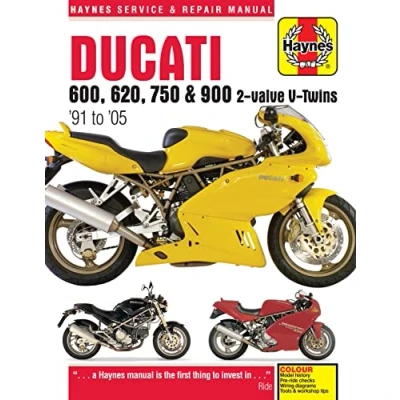 Abbildung von Ducati 600, 620, 750 &amp; 900 2 valve V Twins (91 05) Haynes Repair Manual (Haynes Service Manual)
