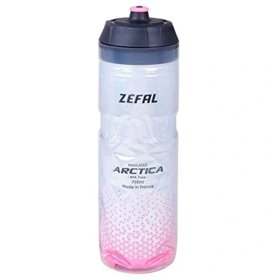 Abbildung von Zéfal Unisex Erwachsene Arctica Trinkflasche, Silber/Caribbean, 750m