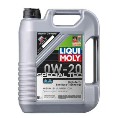 Abbildung von Liqui Moly Special Tec AA 0W 20 5l Motoröl 9734 TOYOTA: Auris Estate, Avensis III Hatchback, HONDA: JAZZ 4, MAZDA: 5