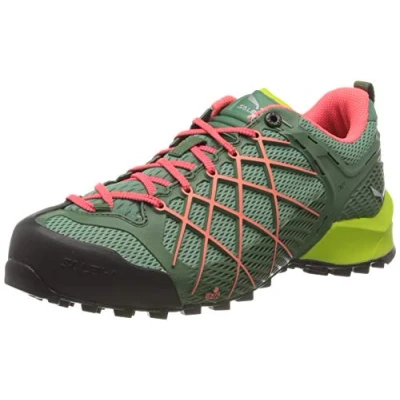 Abbildung von Salewa WS Wildfire Damen Trekking &amp; Wanderhalbschuhe, Grün (Myrtle/Tender Shot), 40.5 EU