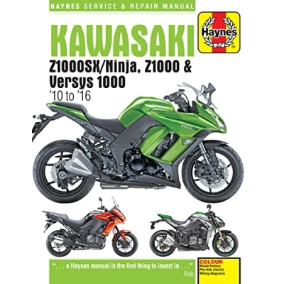 Abbildung von Haynes Kawasaki Z1000SX, Z1000 &amp; Versys 1000 &#039;10 to &#039;16 Service and Repair Manual (Haynes Manual)