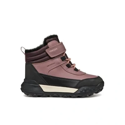 Abbildung von Geox Trekkyup GIRL Snowboot/Winterstiefel für Kinder, Größe: 32, Dark rose Schuhe