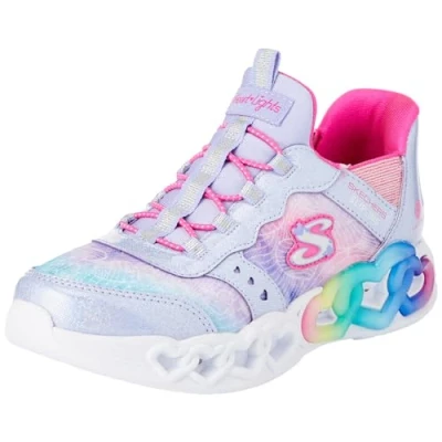 Abbildung von Skechers Mädchen Sneaker, Lavendel Synthetik