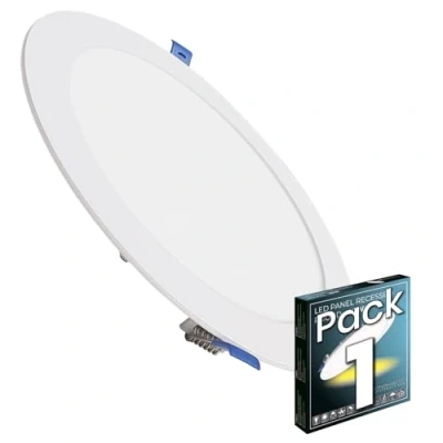 Abbildung von LED ATOMANT Einbaustrahler Downlight Rund Flach 225mm, 20W, Neutralweiß Farbe (4500K), 1800 Lumen, Driver einschließlich