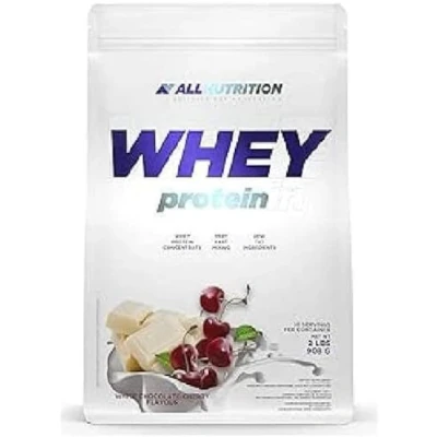 Abbildung von ALLNUTRITION WPC Whey Protein Pulver mit Aminosäuren Eiweiss Fettarmes Proteinpulver Isolate für Muskelaufbau und Erholung nach dem Fitness 908g Tropical