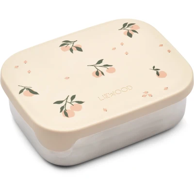 Abbildung von Liewood Arthur Lunchbox Unisex Brotdose für Kinder, Größe: One Size, Peach/sea shell mix
