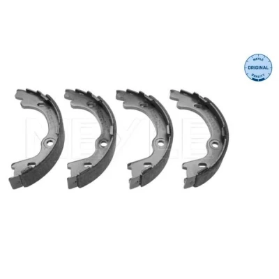 Abbildung von MEYLE 28 14 533 0000 Bremsbacken Hinterachse 167 26,5 ohne Hebel ORIGINAL Quality HYUNDAI: i30 I Hatchback, Estate, ix35, KIA: cee‘d Hatchback