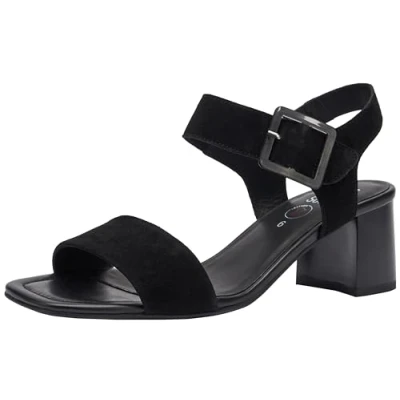 Abbildung von ara Damen Brighton Sandale, SCHWARZ, 39 EU Weit