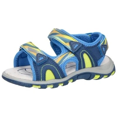 Abbildung von Lico Jungen Unisex Kinder Luca V Sandalen, Blau/Lemon, 29 EU