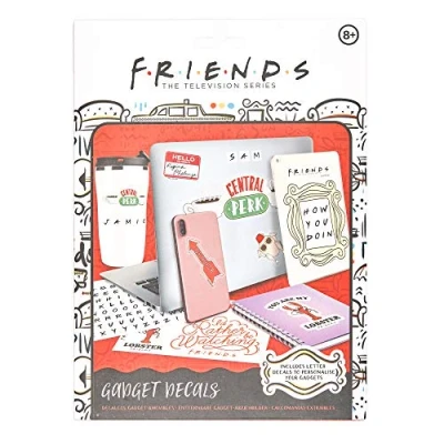 Abbildung von Friends Gadget Decals 4 Blatt abnehmbare wasserfeste Laptop Aufkleber