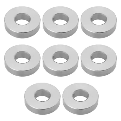 Abbildung von OTOTEC 8 Stück Distanzhülse aus Edelstahl 304 M8 Buchsendichtung Ohne Gewinde ID X AD 8,2x20 Mm Höhe 5 für Mechanische Kraftgeräte Metall