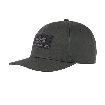 Abbildung von Alpha Industries Herren VLC Cap Unisex Basecap Baseballkappe, Vintage Grey, Einheitsgröße EU