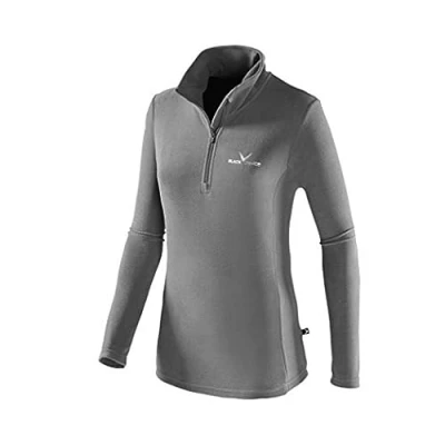 Abbildung von Black Crevice Damen Fleece Skirolli, grau/Silber, 42