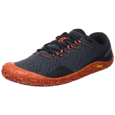 Abbildung von Merrell Herren Vapor Glove 6 Sneaker, Granit Mandarine, 50 EU