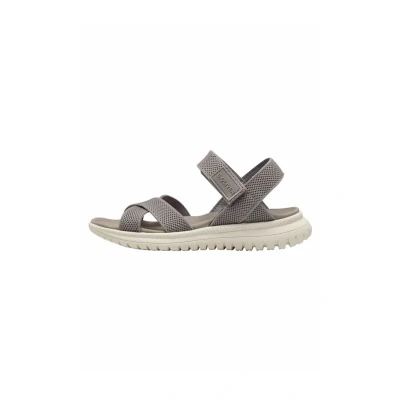 Abbildung von s.Oliver Damen Sandalen flach mit Klettverschluss Elastisch, Braun (Taupe), 38 EU