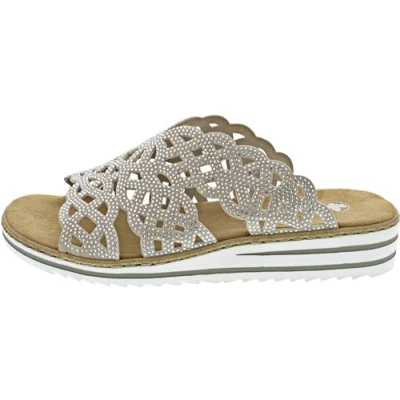 Abbildung von Rieker Pantolette Beige