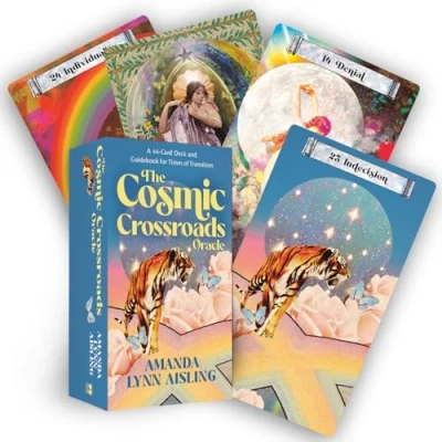 Abbildung von The Cosmic Crossroads Oracle: A 44 card Deck &amp; Guidebook for Times of Transition