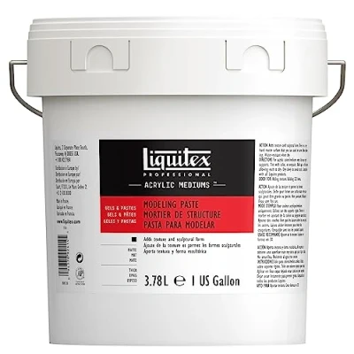 Abbildung von Liquitex 5536 Professional Modellierpaste für Acrylfarben größere Strukturen, Skulpturen oder Basisreliefs 3.78Liter