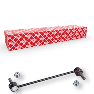 Abbildung von FEBI BILSTEIN 104609 Koppelstange Vorderachse links, rechts 299 M12 x 1,25 mit Mutter Stahl FORD: Mondeo 5 Kombi, S Max Mk2