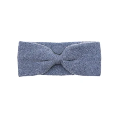 Abbildung von Zwillingsherz Stirnband aus 100% Kaschmir Hochwertiges Kopfband im Uni Design für Damen Frauen Mädchen Wolle Haarband warm und weich perfekt Frühjahr Herbst Winter jns