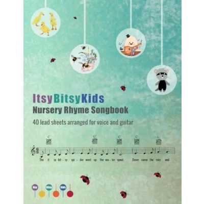 Abbildung von The ItsyBitsyKids Nursery Rhyme Songbook: 40 lead sheets arranged for voice and guitar