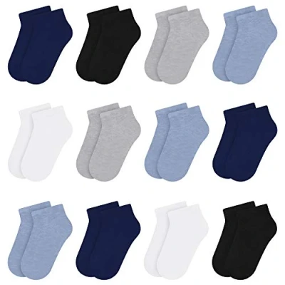 Abbildung von Libella 12er Kinder Jungen Sneaker Socken Kids Füßlinge Sneakersocken bunt 2116 31 34